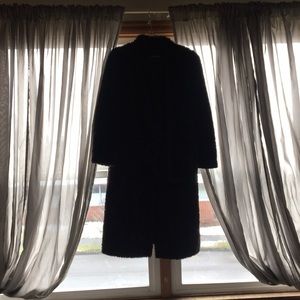 Vintage Faux Fur with Attached Stole